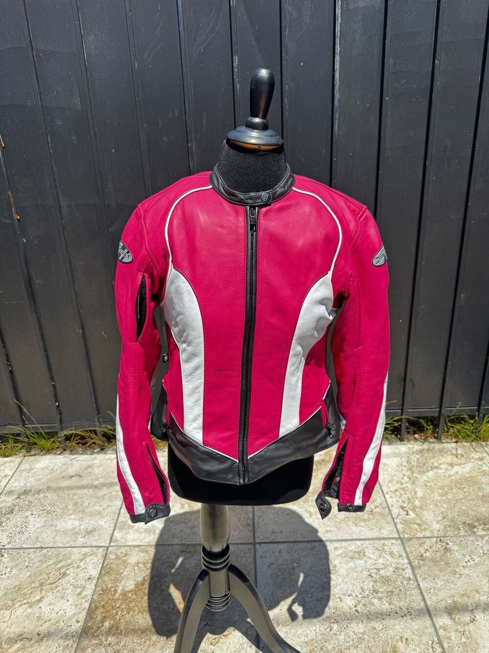 Joe Rocket Rocket Girl Women's Leather Motorcycle Racing Jacket